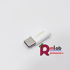 Đầu chuyển microUSB to USB type C UGREEN dành cho Raspberry Pi 4