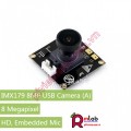 USB Camera (A) IMX179 8MP Ultra High Definition, Embedded Mic