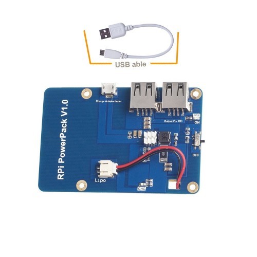 Mini Pack 2 Power Module Module RPi PowerPack V1.2
